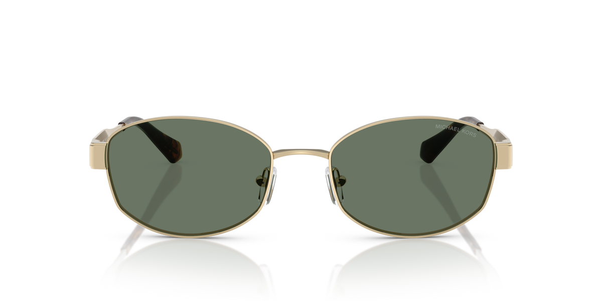 Gafas de Sol Michael Kors Monte Carlo MK1161 Dorado Claro y Verde Sólido