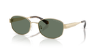 Gafas de Sol Michael Kors Monte Carlo MK1161 Dorado Claro y Verde Sólido