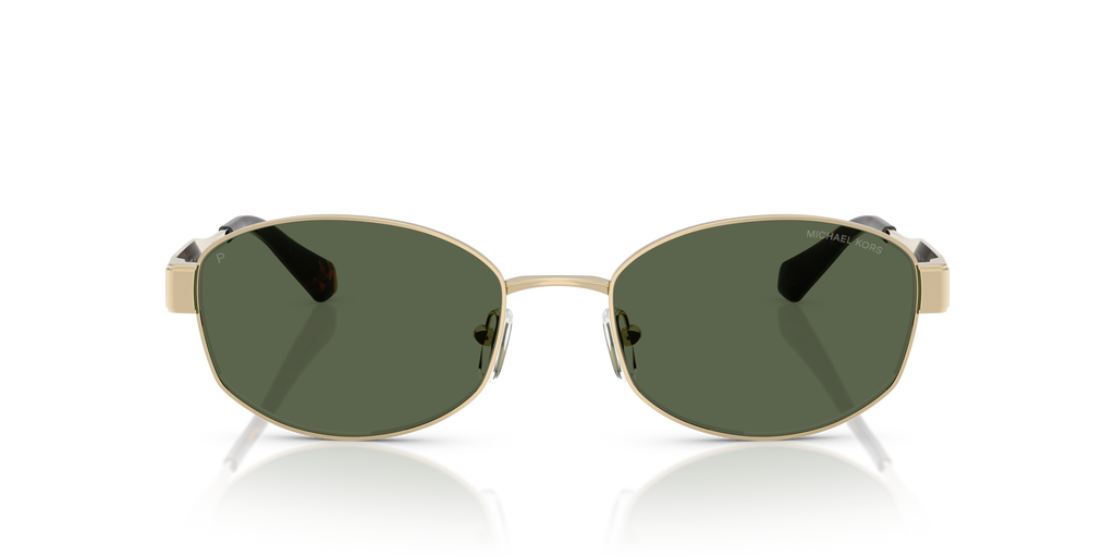 Gafas de Sol Michael Kors Monte Carlo MK1161 Dorado Claro y Verde Polarizado