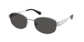 Gafas de Sol Michael Kors Monte Carlo MK1161 Plateado y Gris Oscuro Sólido