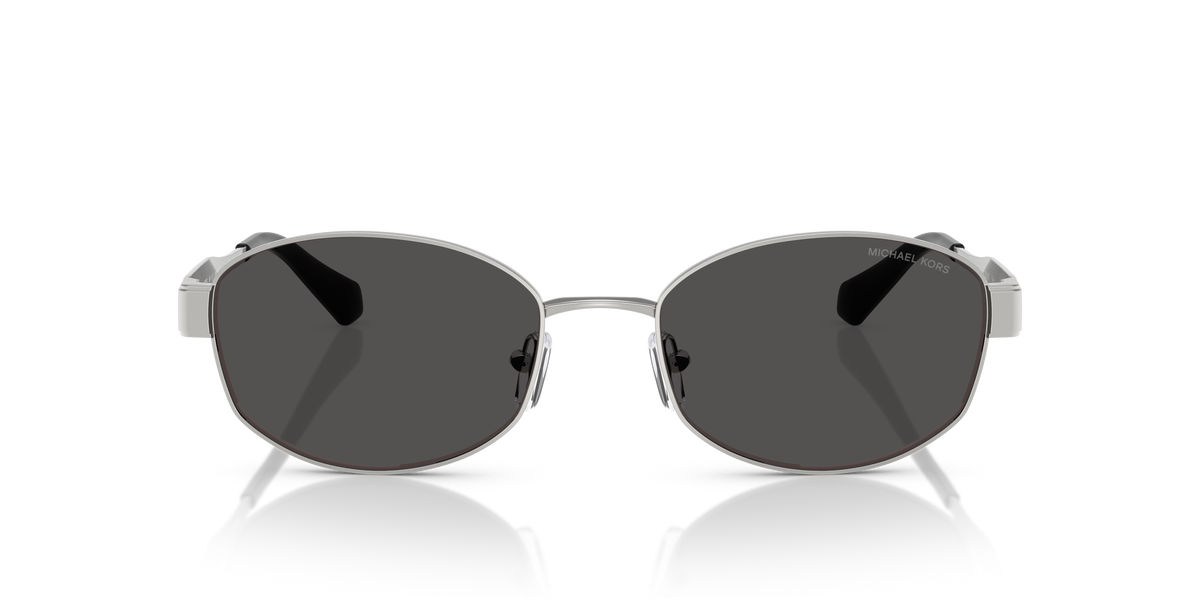 Gafas de Sol Michael Kors Monte Carlo MK1161 Plateado y Gris Oscuro Sólido