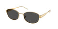 Gafas de Sol Michael Kors Monte Carlo MK1161 Dorado y Amarillo y Gris Oscuro Sólido