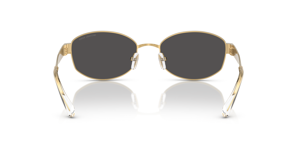Gafas de Sol Michael Kors Monte Carlo MK1161 Dorado y Amarillo y Gris Oscuro Sólido
