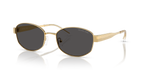 Gafas de Sol Michael Kors Monte Carlo MK1161 Dorado y Amarillo y Gris Oscuro Sólido