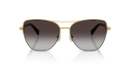 Gafas de Sol Michael Kors Dorado Beach MK1163 Amarillo oro brillante y Gris Oscuro Degradé