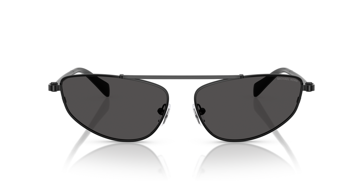Gafas de Sol Michael Kors Buenos Aires MK1164 Negro Brillante y Gris Oscuro Sólido