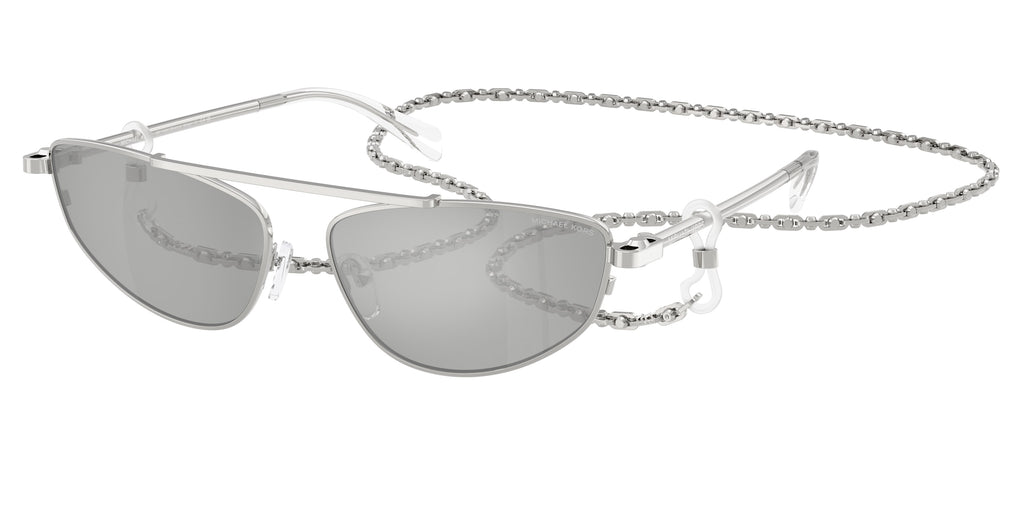 Gafas de Sol Michael Kors Buenos Aires MK1164 Plateado Brillante y Plateado Espejado
