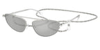 Gafas de Sol Michael Kors Buenos Aires MK1164 Plateado Brillante y Plateado Espejado