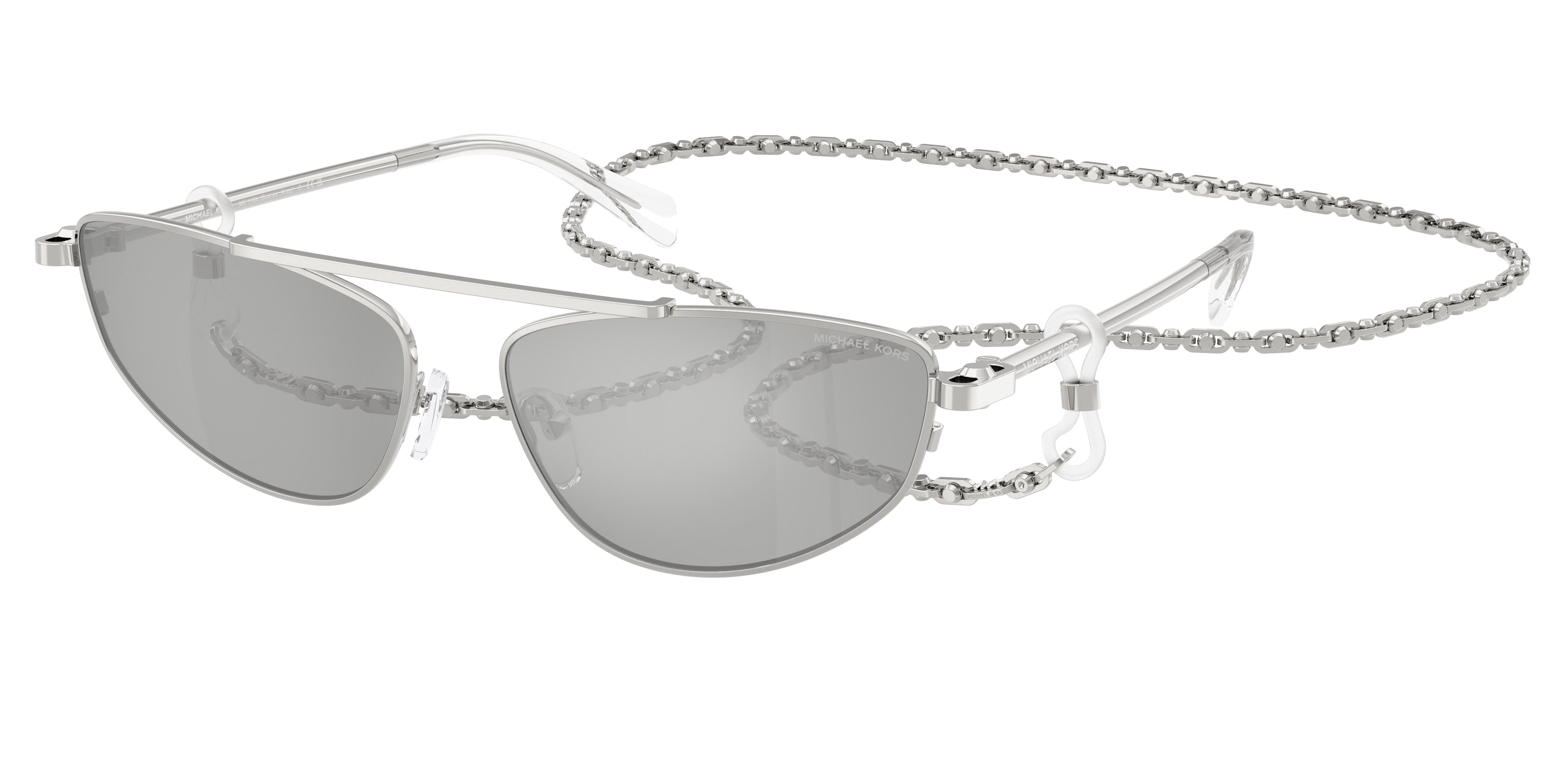 Gafas de Sol Michael Kors Buenos Aires MK1164 Plateado Brillante y Plateado Espejado