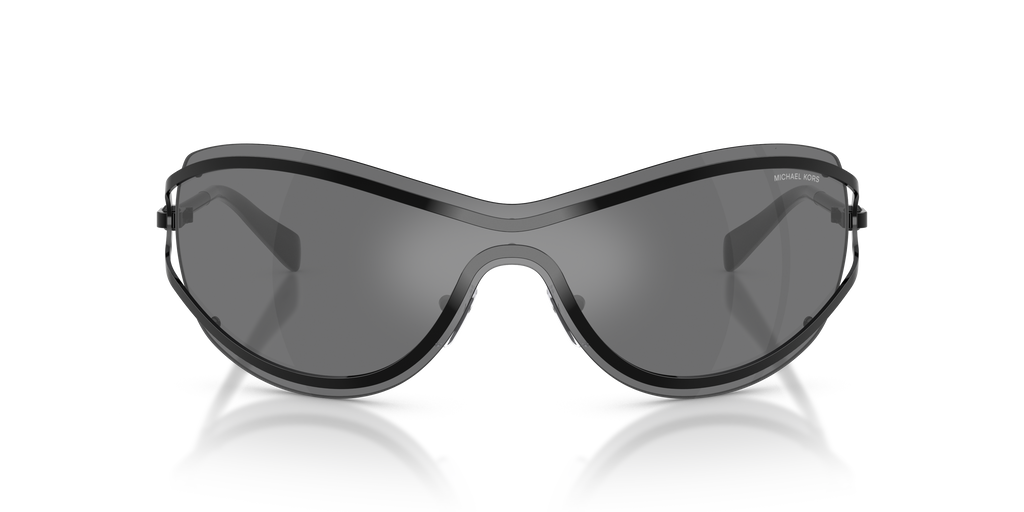 Gafas de Sol Michael Kors La Praia MK1166 Negro Brillante y Negro Espejado