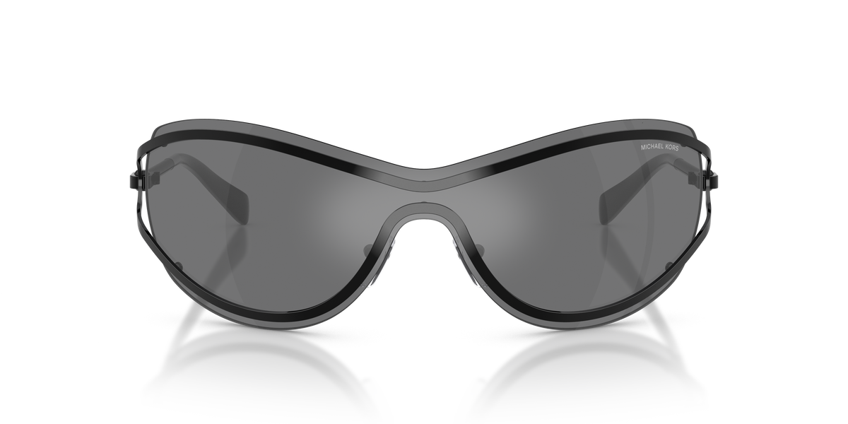 Gafas de Sol Michael Kors La Praia MK1166 Negro Brillante y Negro Espejado