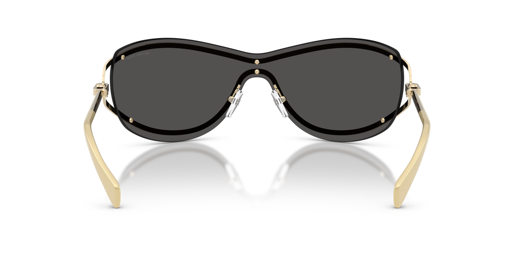 Gafas de Sol Michael Kors La Praia MK1166 Oro claro brillante y Gris Oscuro Sólido