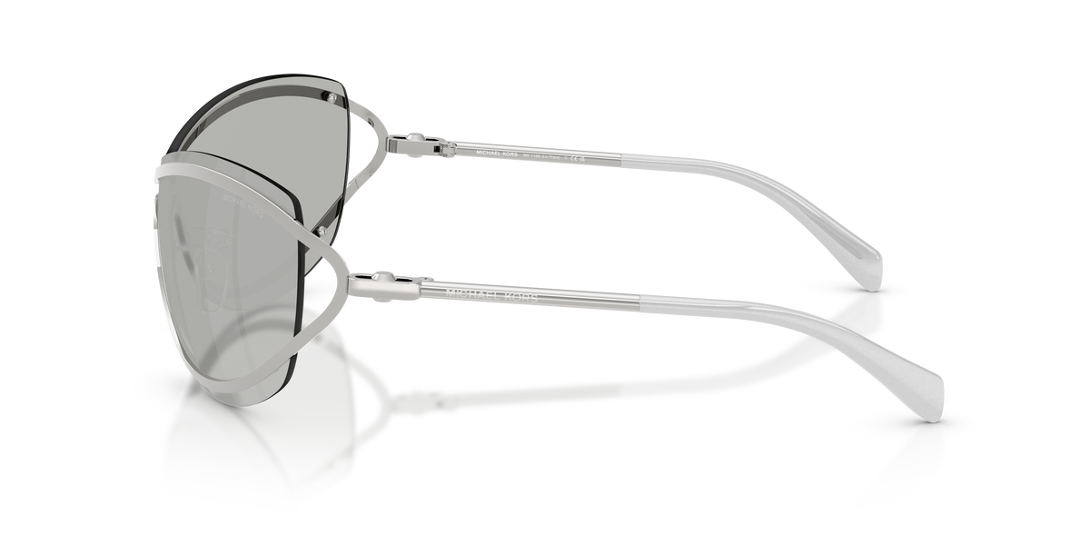 Gafas de Sol Michael Kors La Praia MK1166 Plateado Brillante y Plateado Espejado