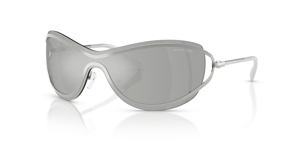 Gafas de Sol Michael Kors La Praia MK1166 Plateado Brillante y Plateado Espejado