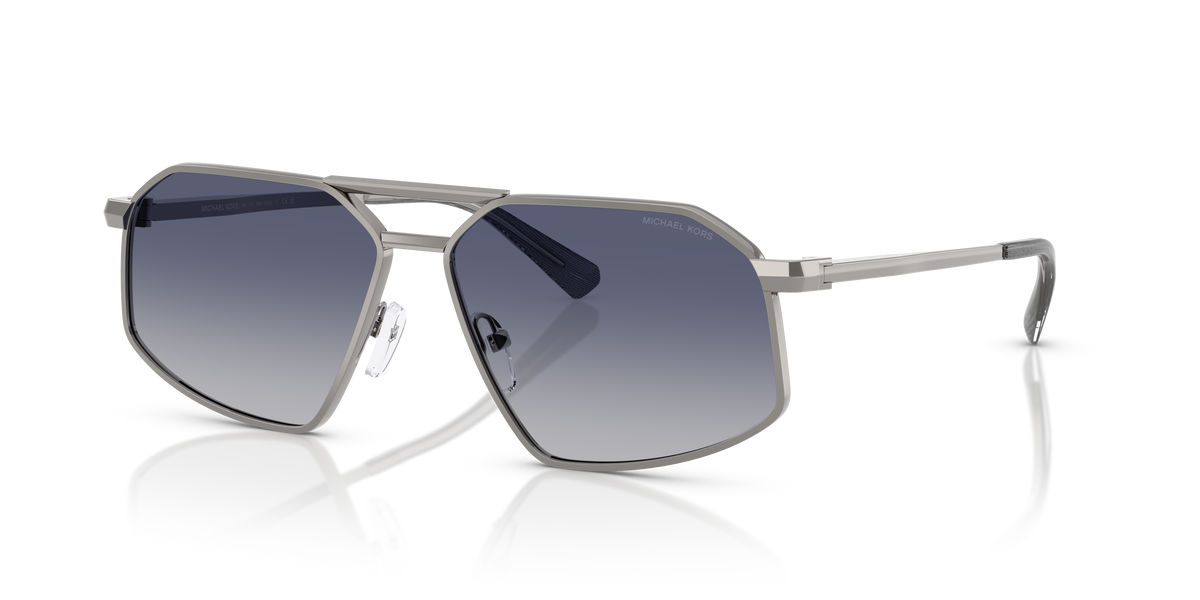 Gafas de Sol Michael Kors Mar Vista MK1167 Gris Plomo Brillante y Azul Degradé