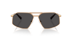 Gafas de Sol Michael Kors Mar Vista MK1167 Dorado beige y Gris Oscuro Sólido