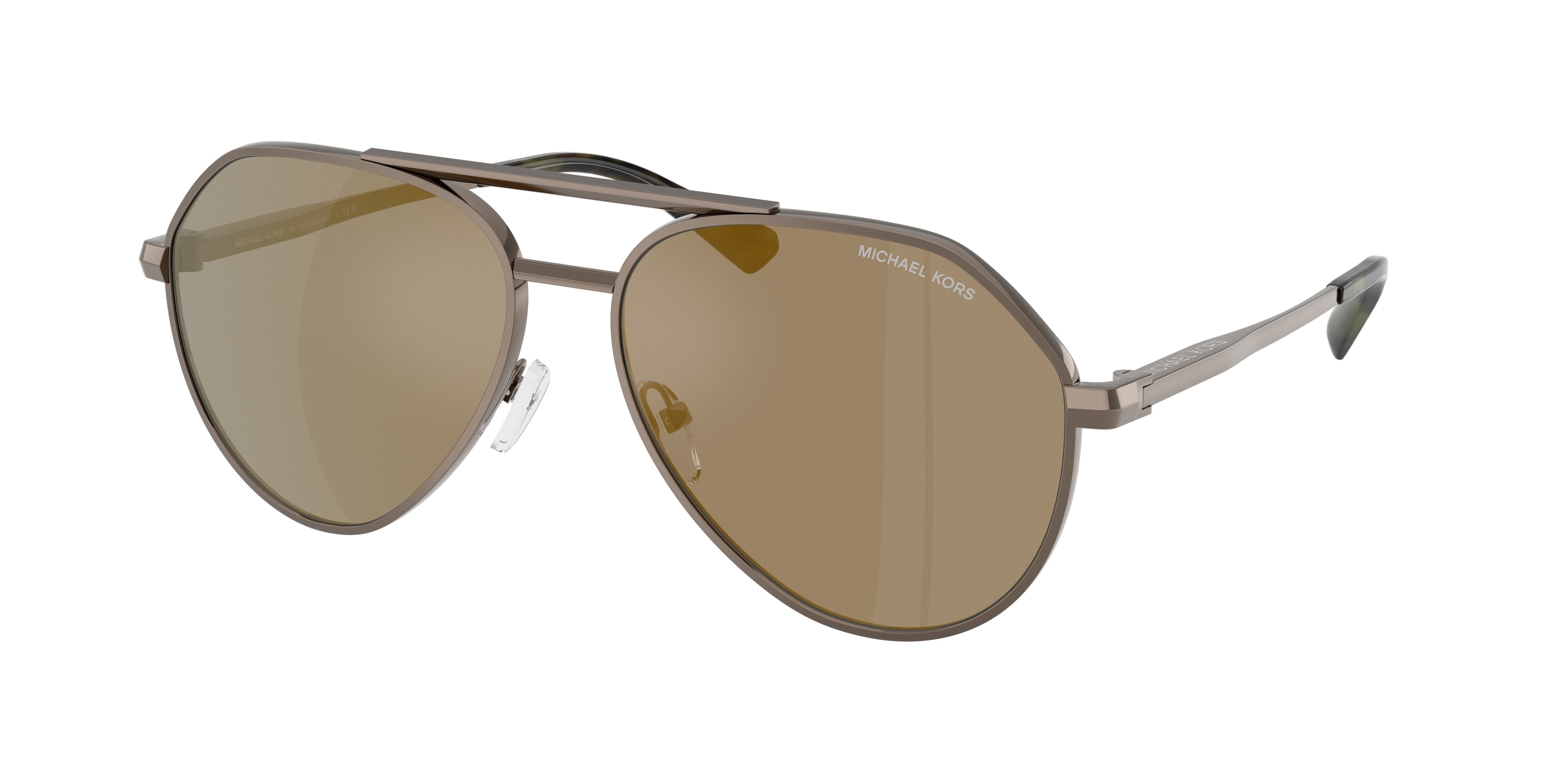 Gafas de Sol Michael Kors Brentwood MK1168 Hollejo Mate y Olive Mirror