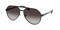 Gafas de Sol Michael Kors Brentwood MK1168 Negro Brillante y Gris Oscuro Degradé