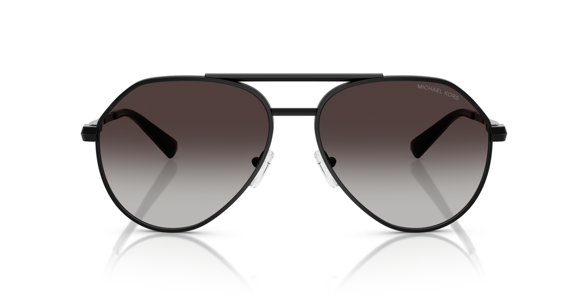 Gafas de Sol Michael Kors Brentwood MK1168 Negro Brillante y Gris Oscuro Degradé