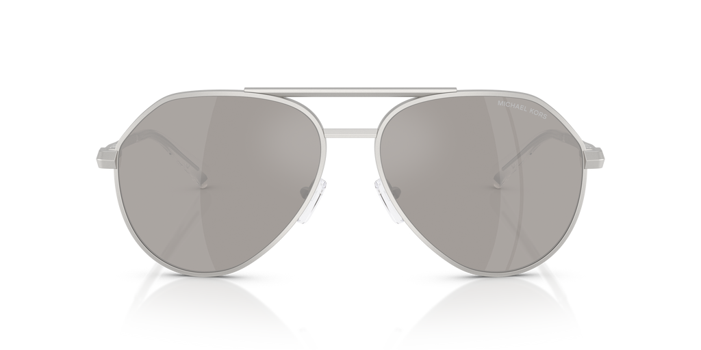 Gafas de Sol Michael Kors Brentwood MK1168 Plateado Mate y Plateado Espejado
