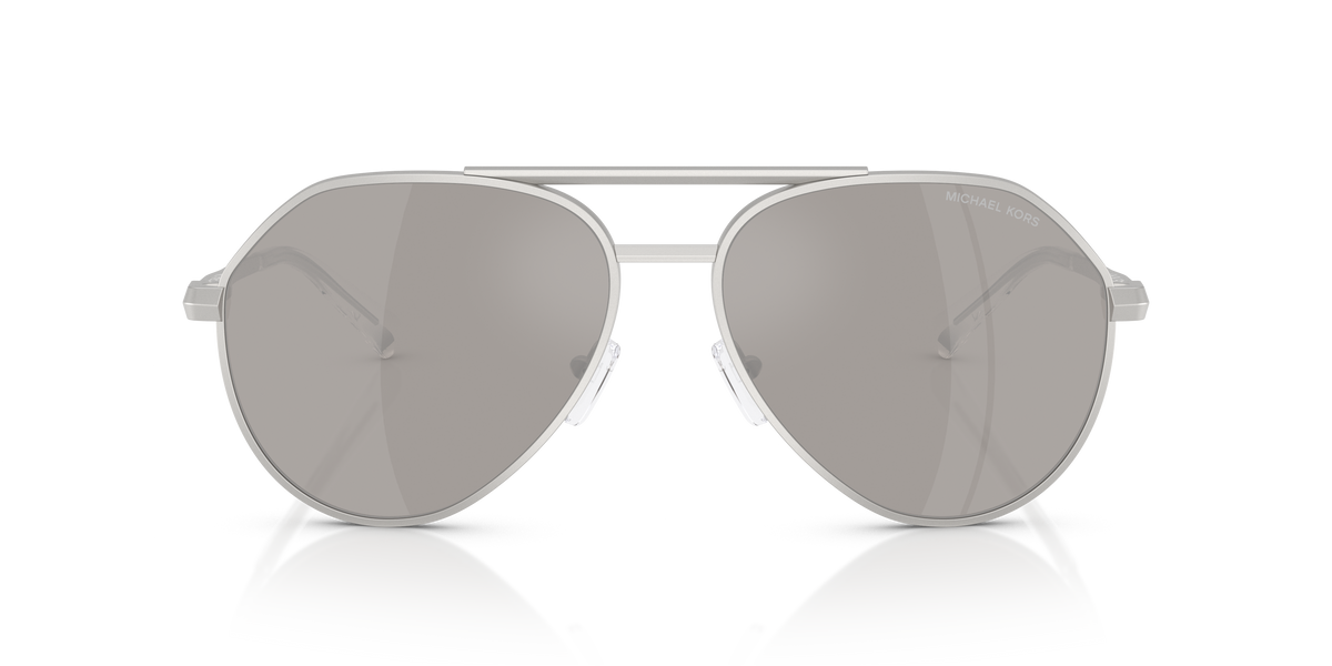 Gafas de Sol Michael Kors Brentwood MK1168 Plateado Mate y Plateado Espejado