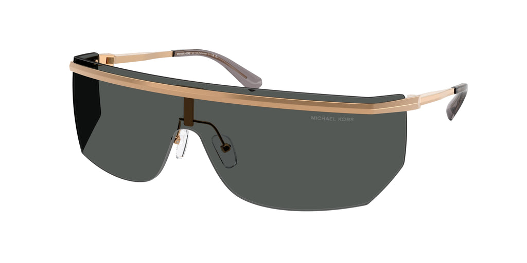 Gafas de Sol Michael Kors Palisades MK1169 Dorado beige y Gris Oscuro Sólido