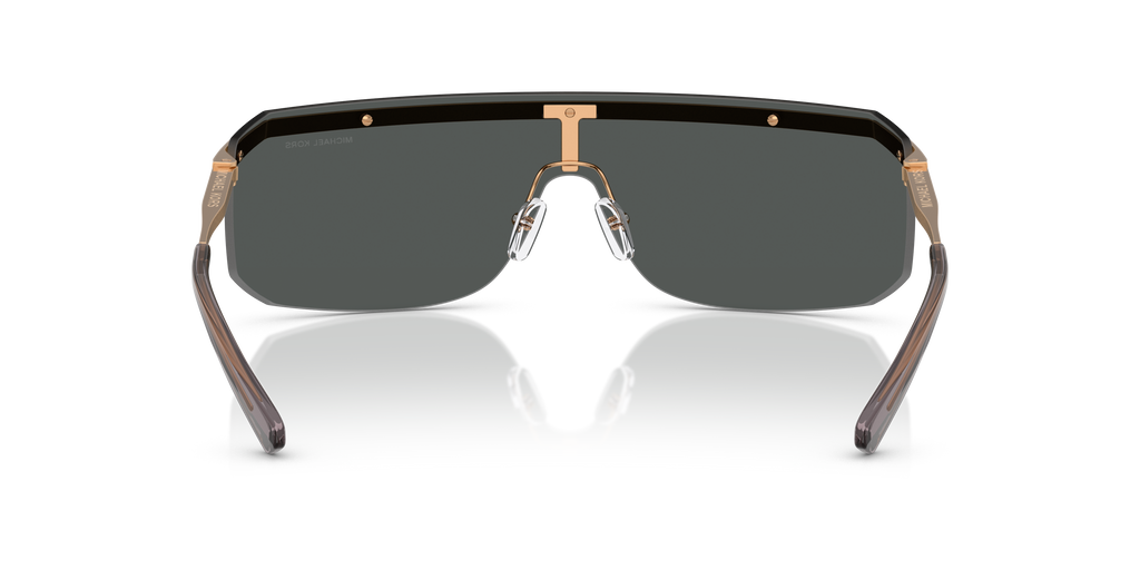 Gafas de Sol Michael Kors Palisades MK1169 Dorado beige y Gris Oscuro Sólido