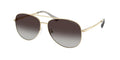 Gafas de Sol Michael Kors Perledo MK1172 Dorado Claro y Gris Degradé