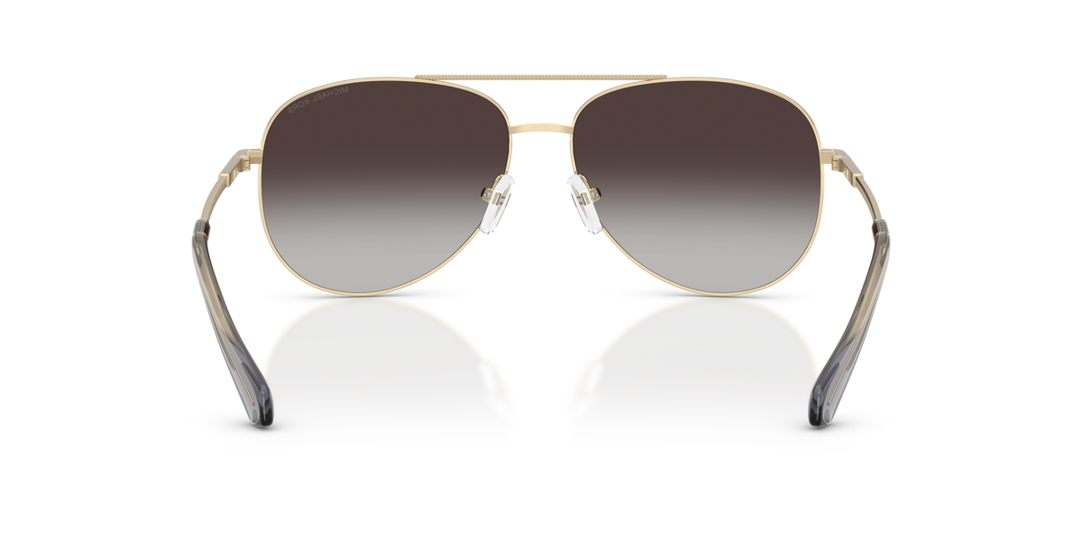 Gafas de Sol Michael Kors Perledo MK1172 Dorado Claro y Gris Degradé