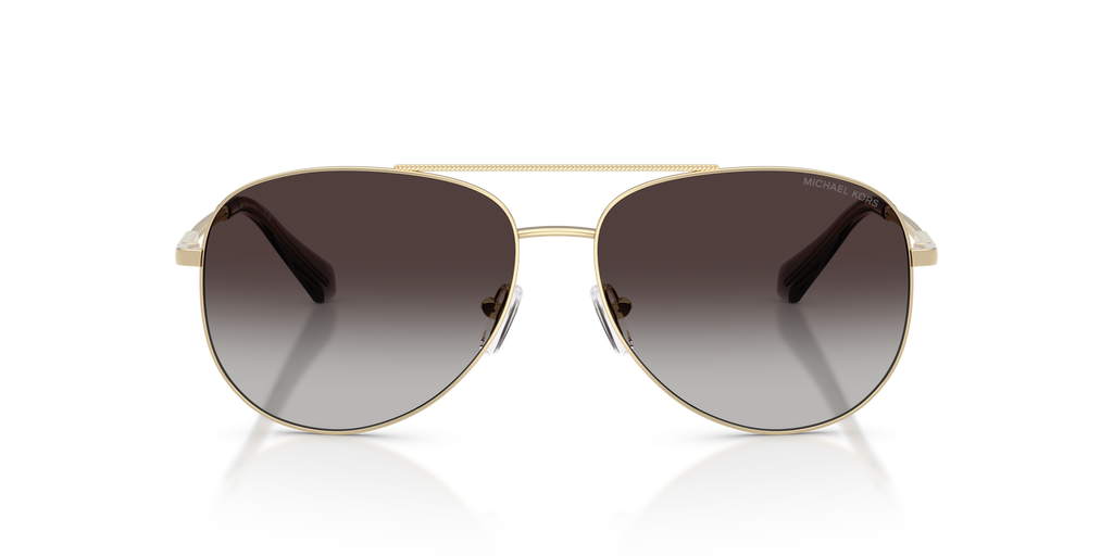 Gafas de Sol Michael Kors Perledo MK1172 Dorado Claro y Gris Degradé