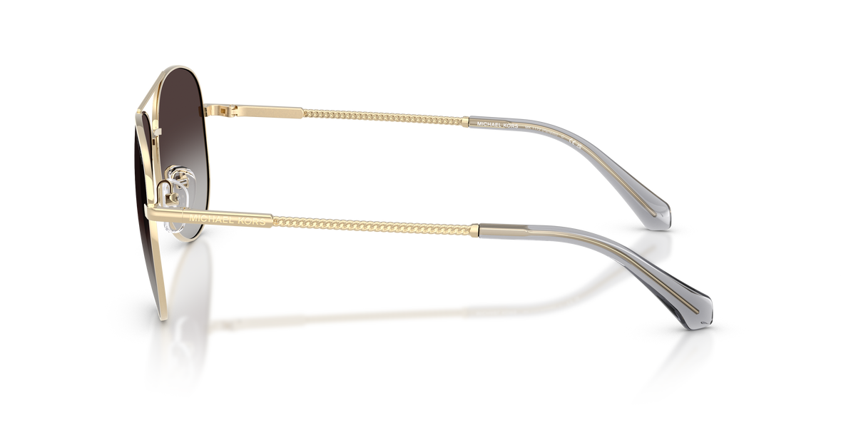 Gafas de Sol Michael Kors Perledo MK1172 Dorado Claro y Gris Degradé