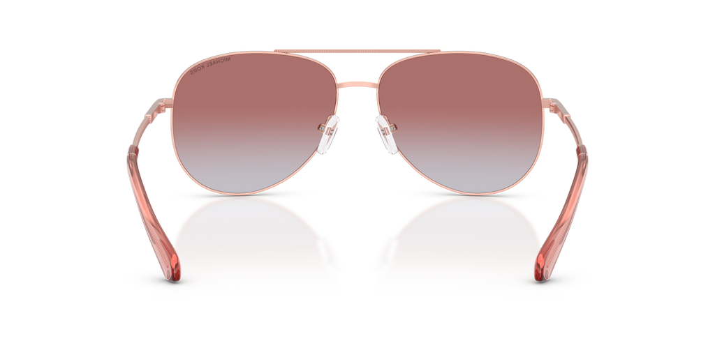 Gafas de Sol Michael Kors Perledo MK1172 Oro Rosa y Rosa Degradé a Rosa Espejado