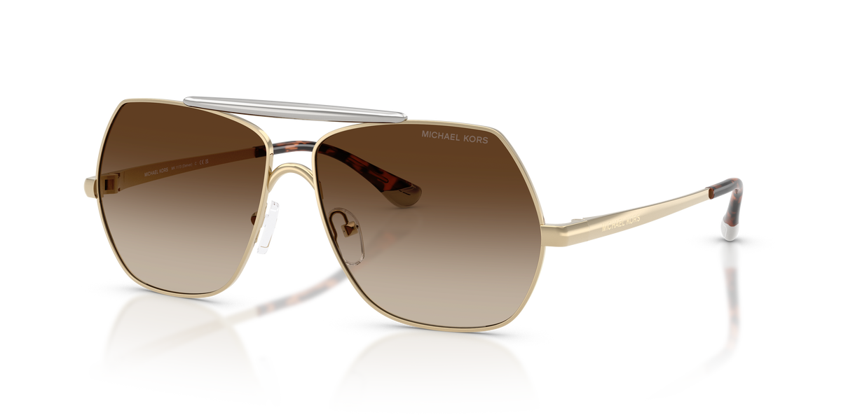 Gafas de Sol Michael Kors Denver MK1173 Dorado Claro y Humo Degradé