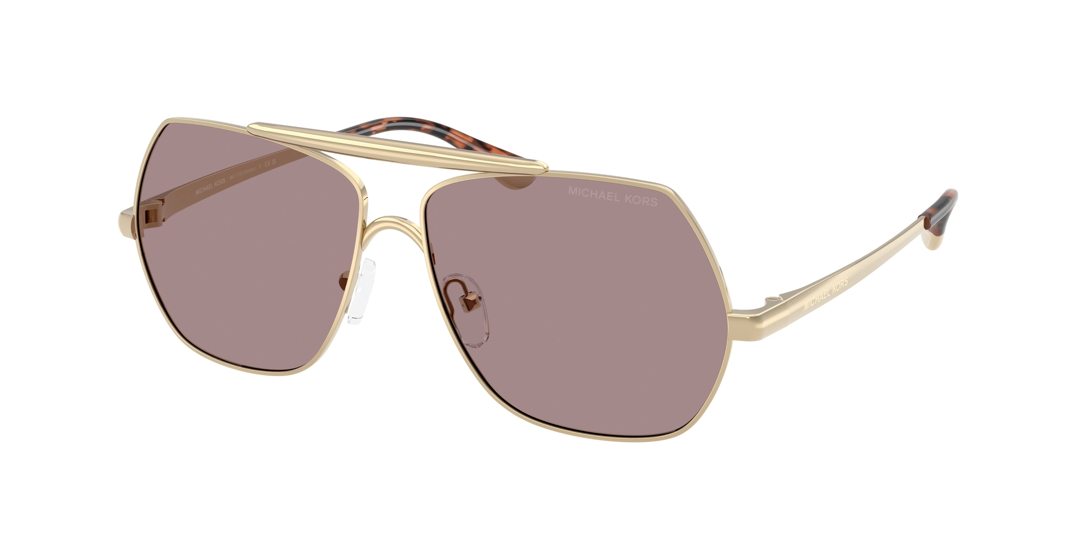 Gafas de Sol Michael Kors Denver MK1173 Dorado Claro y Uva Sólida