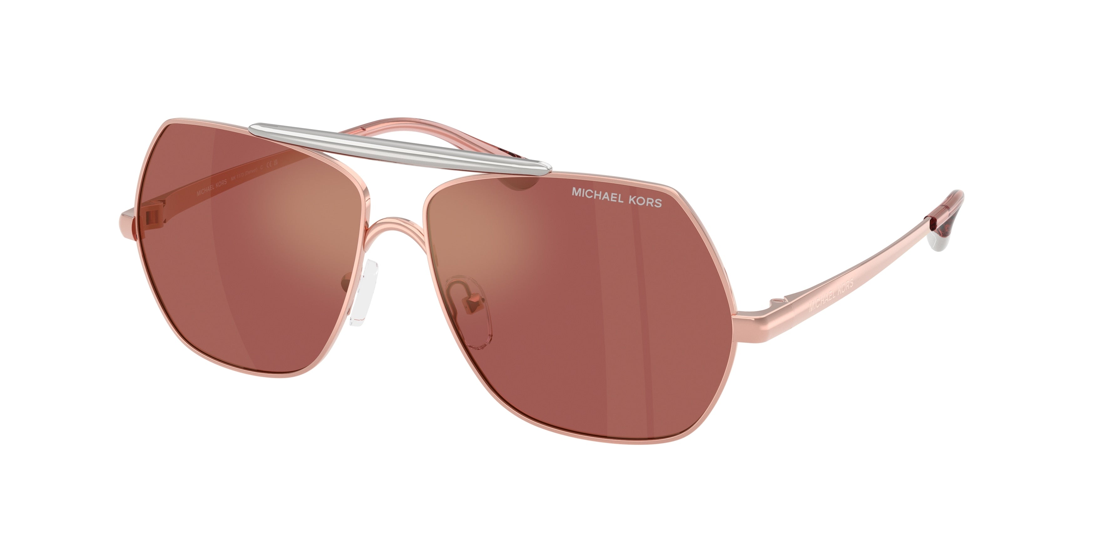 Gafas de Sol Michael Kors Denver MK1173 Oro Rosa y Vino