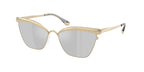 Gafas de Sol Michael Kors Scottsdale MK1174 Dorado Claro y Plateado Espejado