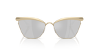 Gafas de Sol Michael Kors Scottsdale MK1174 Dorado Claro y Plateado Espejado