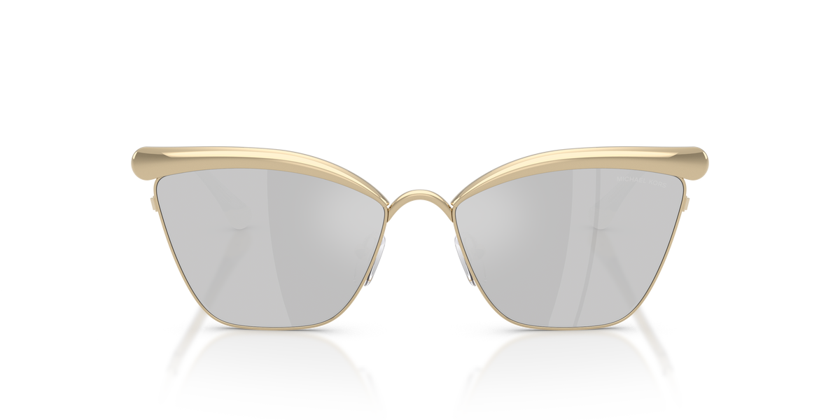 Gafas de Sol Michael Kors Scottsdale MK1174 Dorado Claro y Plateado Espejado