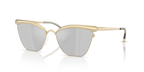 Gafas de Sol Michael Kors Scottsdale MK1174 Dorado Claro y Plateado Espejado