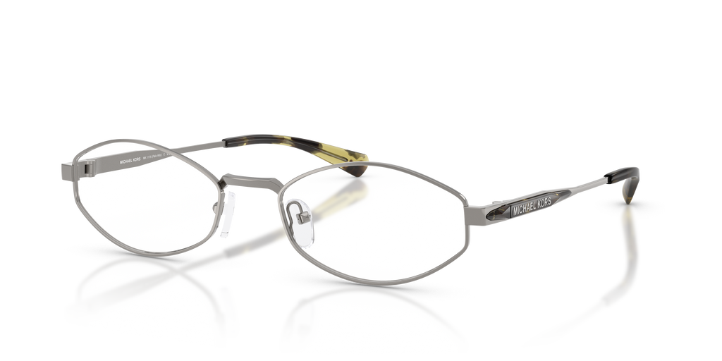 Gafas de Sol Michael Kors Palo Alto MK1175 Gris Plomo Brillante y Verde Olivo Degradé