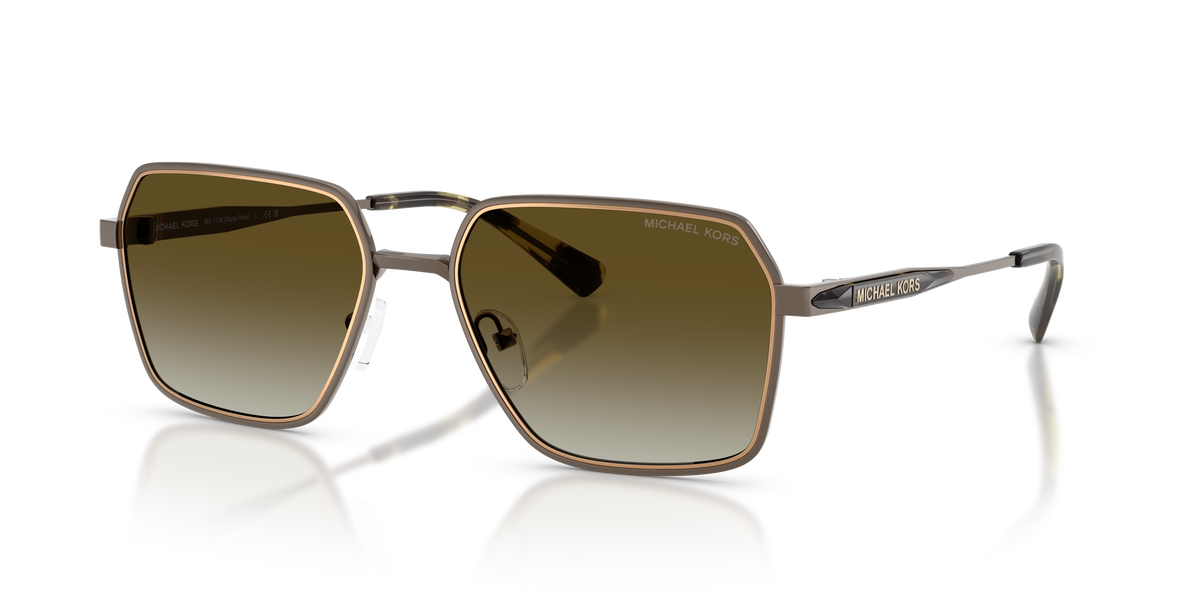 Gafas de Sol Michael Kors Dana Point MK1176 Hollejo Mate y Verde Olivo Degradé