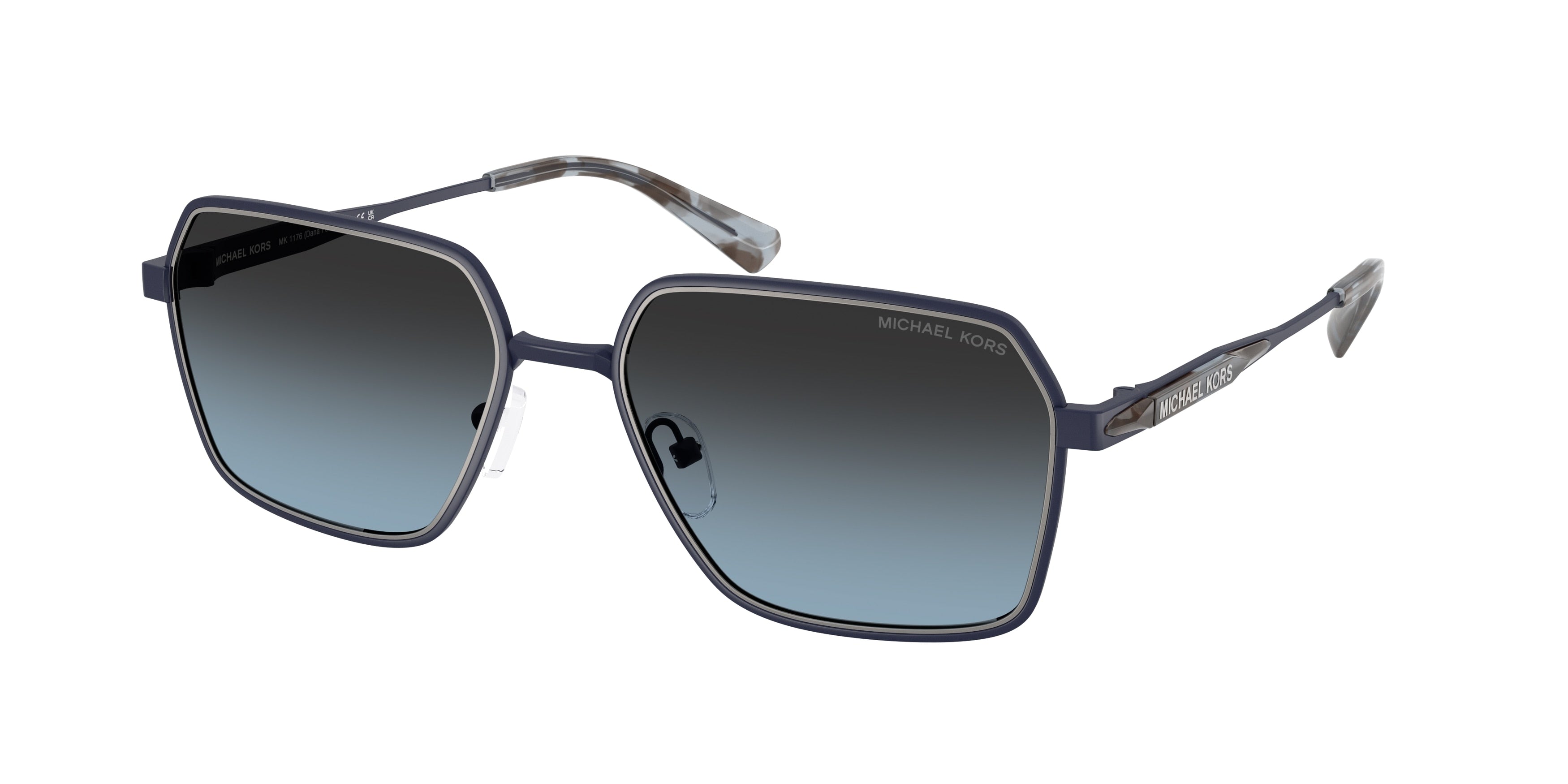 Gafas de Sol Michael Kors Dana Point MK1176 Azul Marino Mate y Azul Degradé