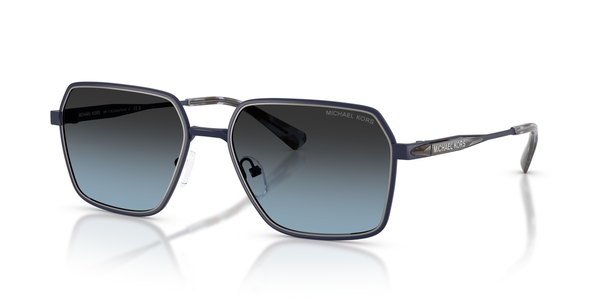 Gafas de Sol Michael Kors Dana Point MK1176 Azul Marino Mate y Azul Degradé