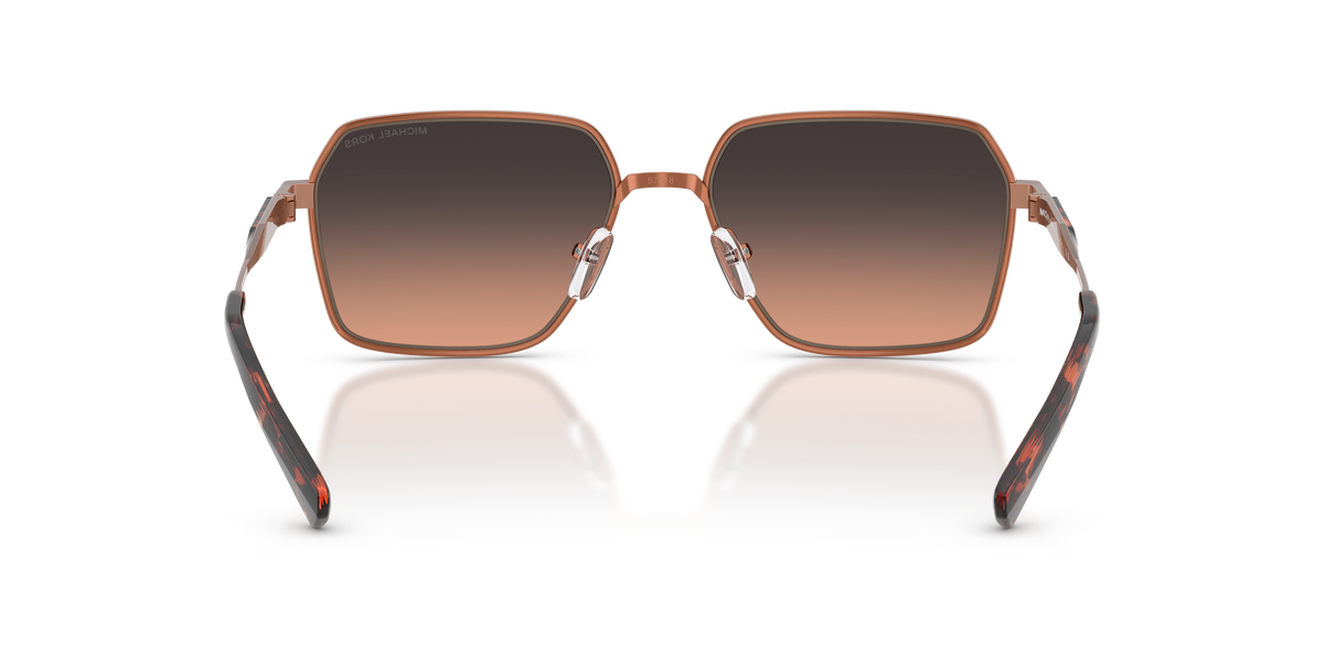 Gafas de Sol Michael Kors Dana Point MK1176 Cobre Brillante y Marrón Degradé