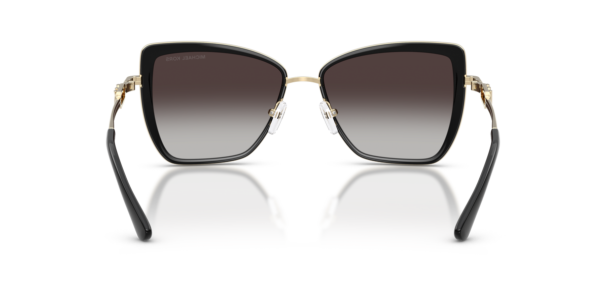 Gafas de Sol Michael Kors Sea Island MK1178 Negro y Negro Degradé a Gris Claro