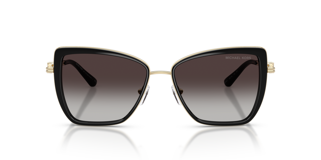 Gafas de Sol Michael Kors Sea Island MK1178 Negro y Negro Degradé a Gris Claro