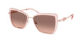 Gafas de Sol Michael Kors Sea Island MK1178 Rosa Traslúcido y Gris Degradé