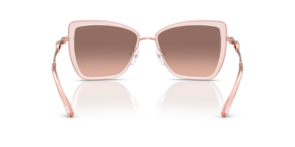 Gafas de Sol Michael Kors Sea Island MK1178 Rosa Traslúcido y Gris Degradé