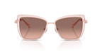 Gafas de Sol Michael Kors Sea Island MK1178 Rosa Traslúcido y Gris Degradé