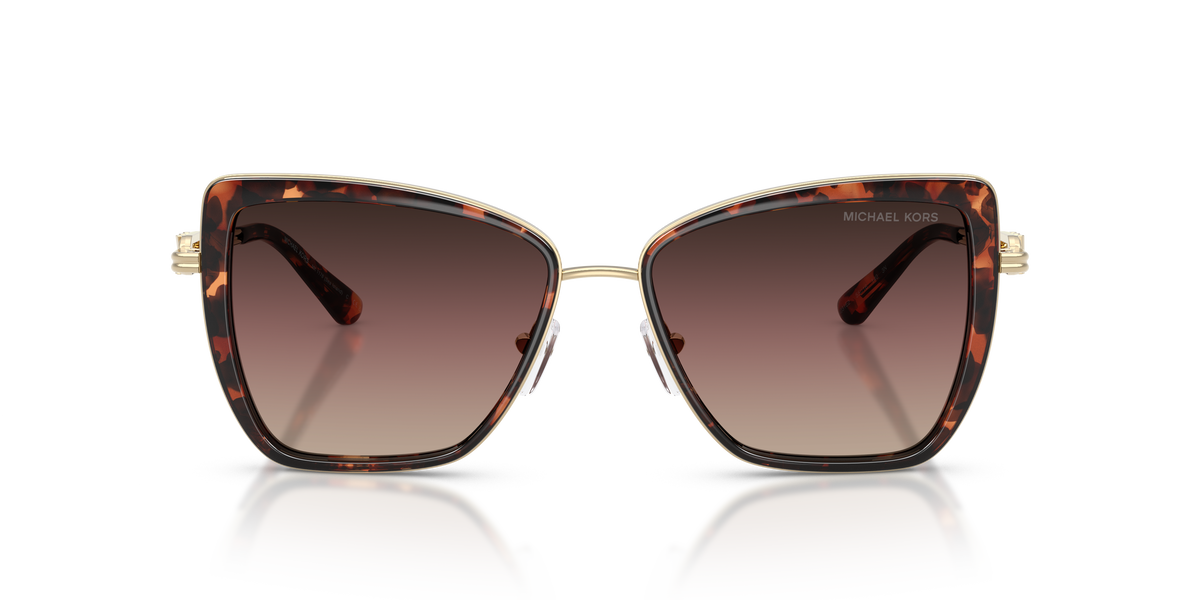 Gafas de Sol Michael Kors Sea Island MK1178 Luggage Tortoise y Marrón Degradé